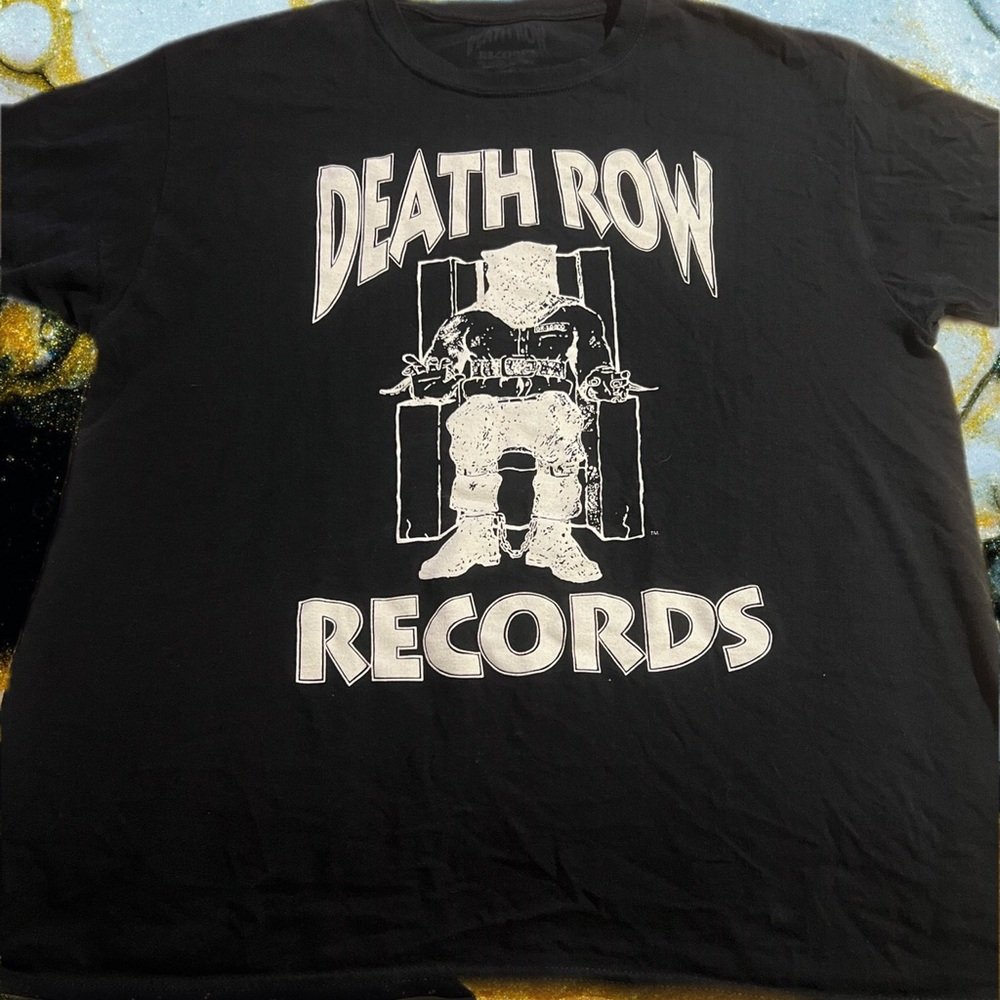 Black Death Row Tee